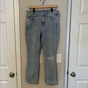 GAP Women's Straight Leg Jeans - Light Blue